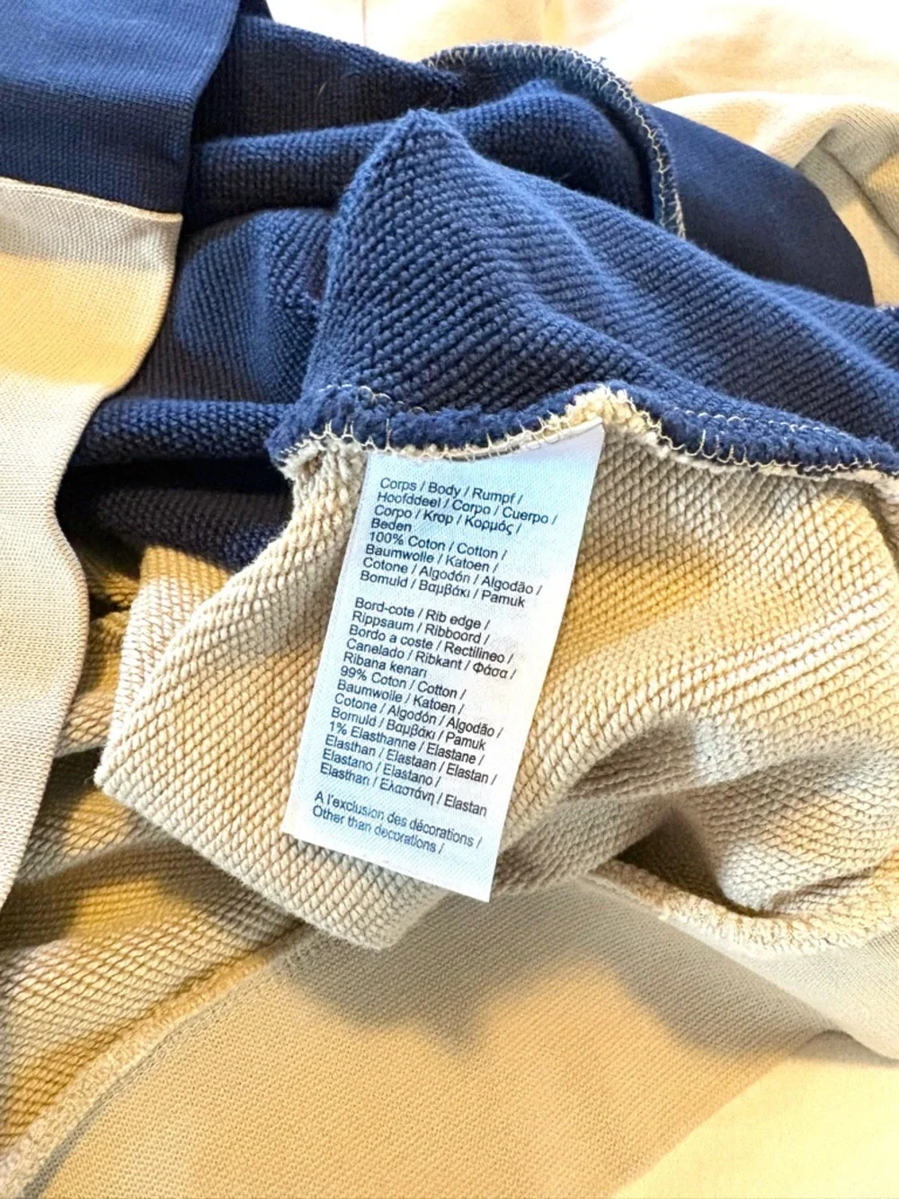 Lacoste Colorblock Crewneck Sweatshirt size XL - Picture 5 of 5